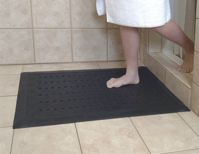 Complete Comfort™ Anti-Fatigue Mat w/Holes 5/8 Thick 3' x 5' Black